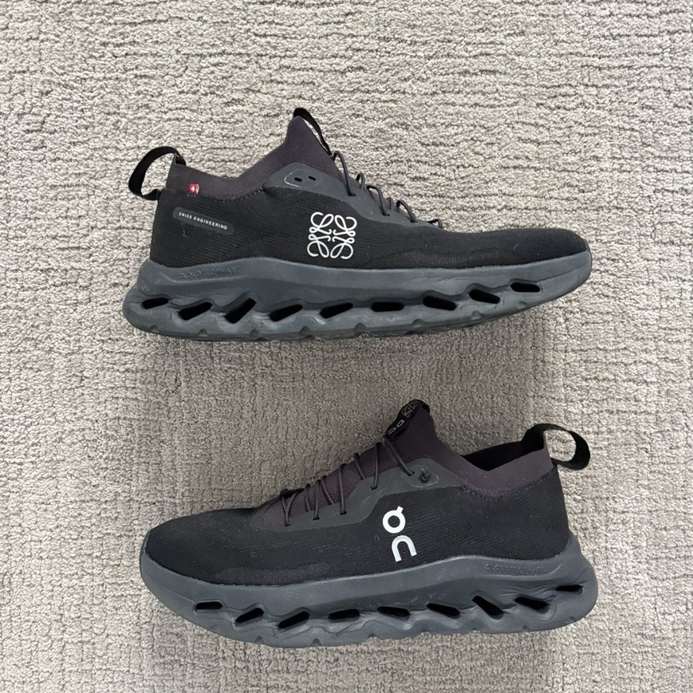 On Running Cloudtilt x LOEWE All Black Sneakers